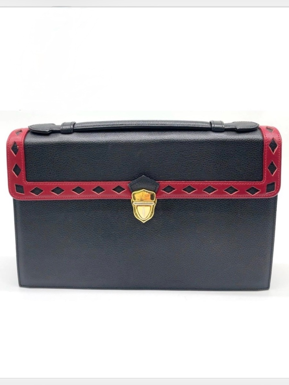 YVES SAINT LAURENT Vintage Top Handle/ Clutch Bag
